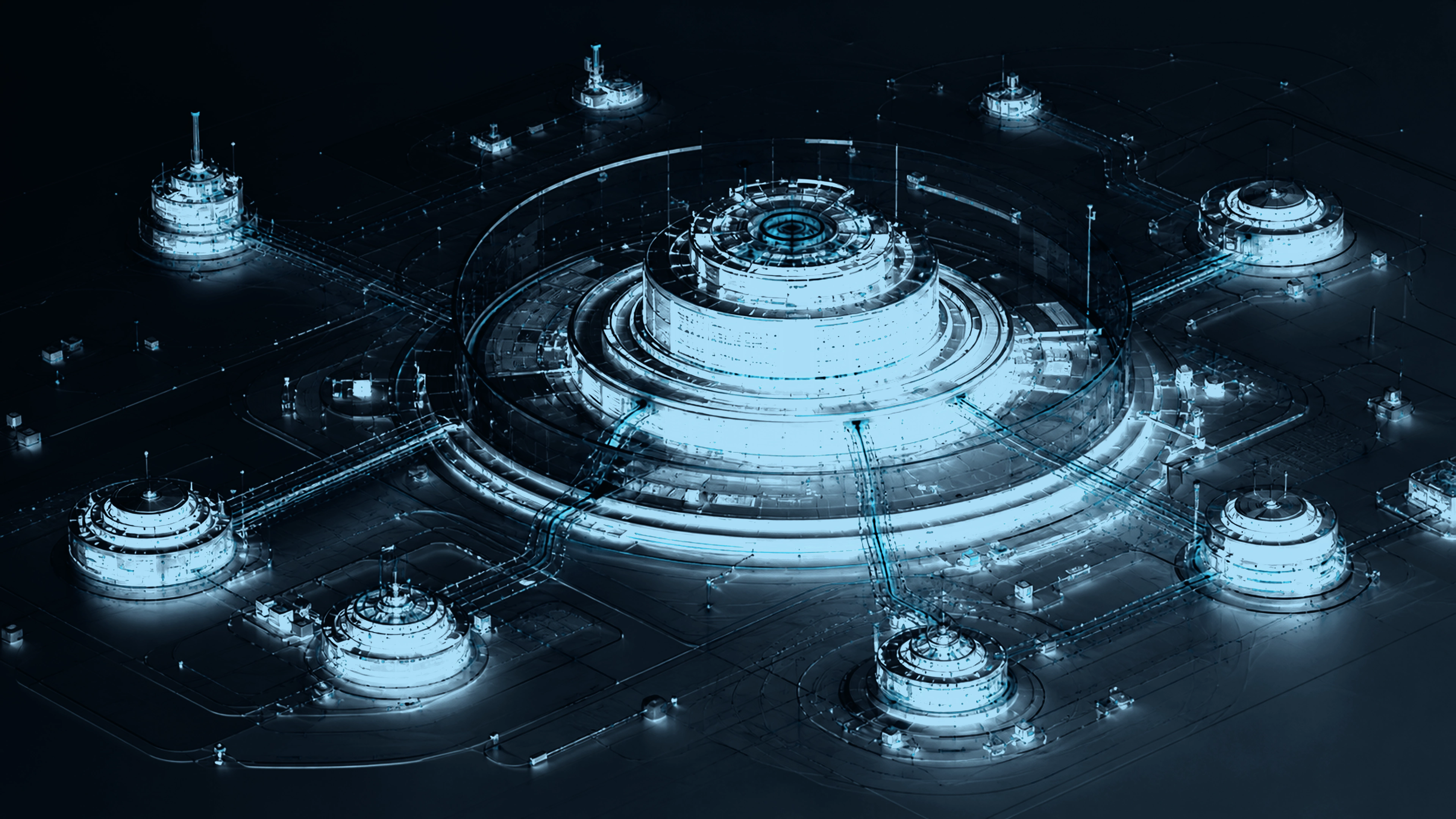 A reliable systems landscape connecting operational stations under real conditions.