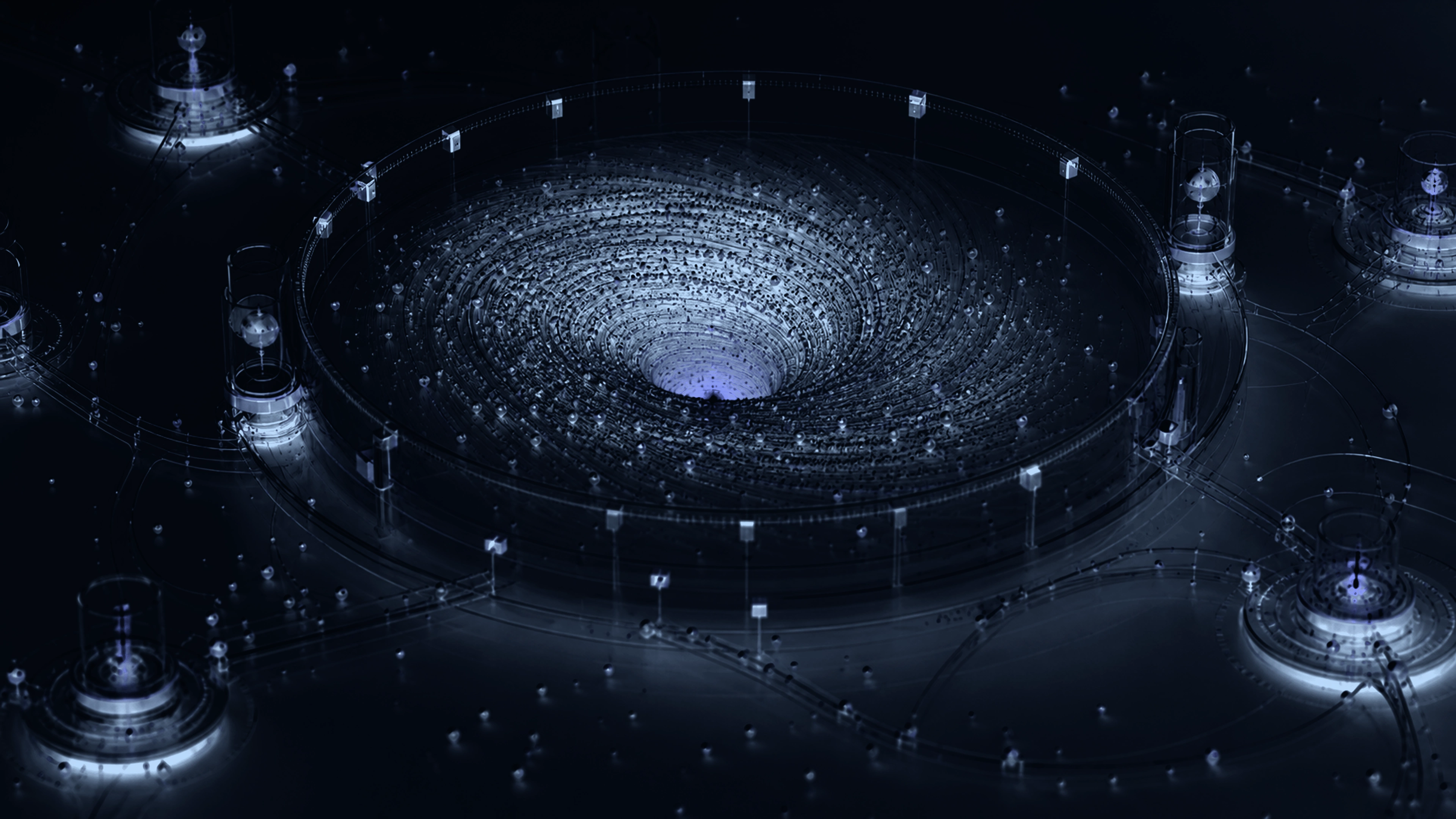 An evaluation observatory examining uncertain ideas through measured evidence.